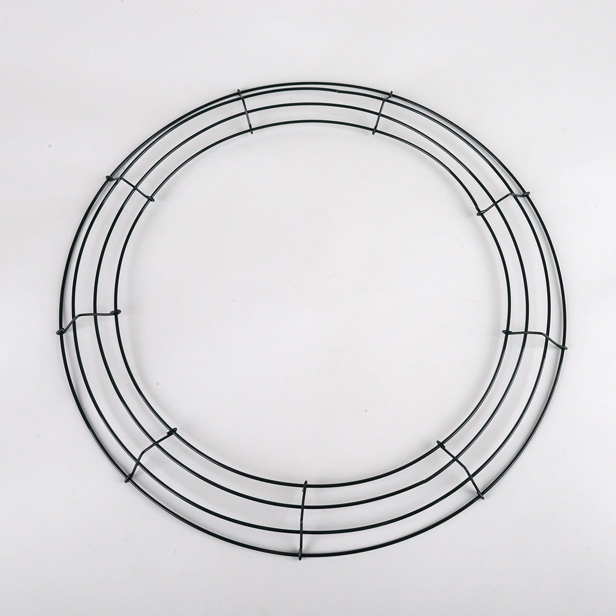 Unique Bargains Metal Wire Wreath Frame 18 Inch Form Hanger For