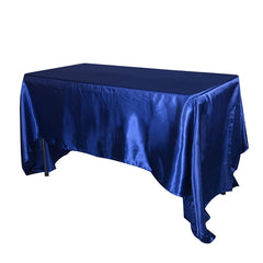 90x132 Inch Rectangular SATIN Tablecloths